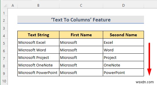 Excel में एक कॉलम को कई कॉलम में कैसे विभाजित करें (7 आसान तरीके)