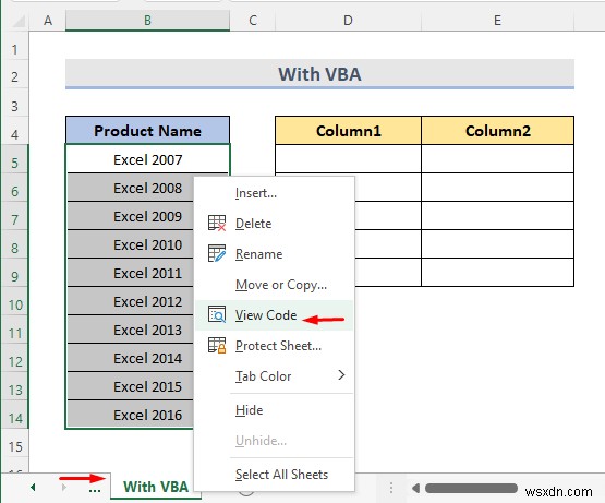 Excel में एक कॉलम को कई कॉलम में कैसे विभाजित करें (7 आसान तरीके)