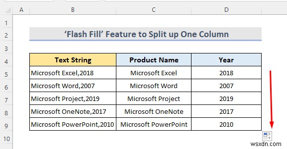 Excel में एक कॉलम को कई कॉलम में कैसे विभाजित करें (7 आसान तरीके)