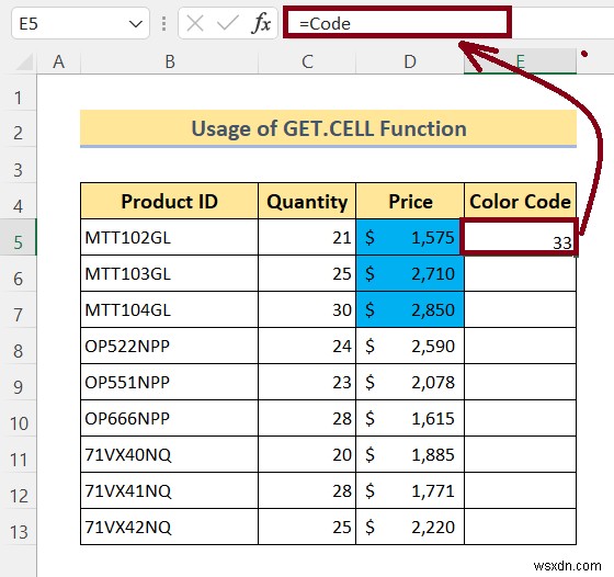Excel में रंगीन सेलों का योग कैसे करें (4 तरीके)