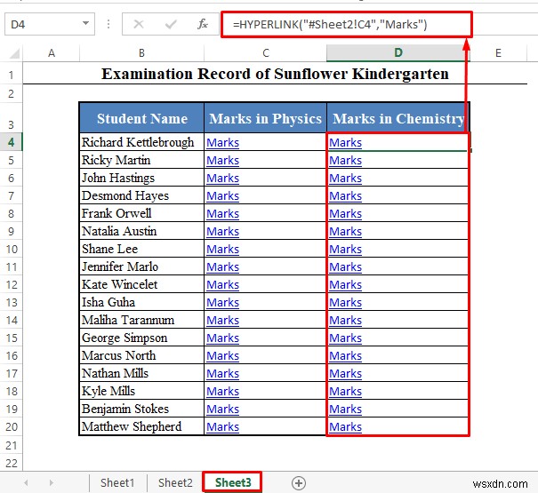 Excel में किसी टेबल को दूसरी शीट से कैसे लिंक करें (2 आसान तरीके)