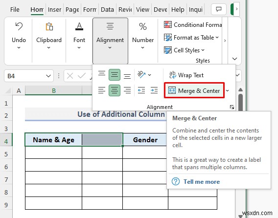 Excel में सेल कैसे विभाजित करें (5 आसान ट्रिक्स)