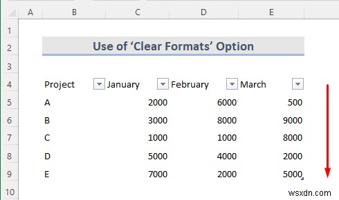 Excel में टेबल कैसे निकालें (6 तरीके)