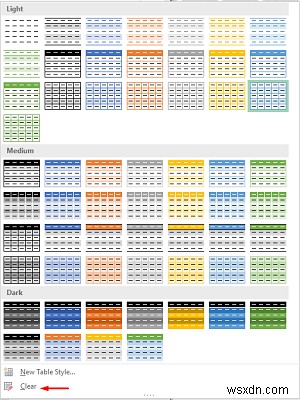 Excel में टेबल कैसे निकालें (6 तरीके)