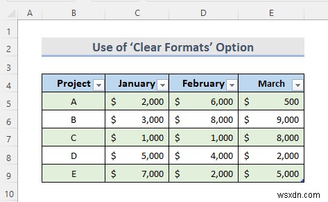 Excel में टेबल कैसे निकालें (6 तरीके)