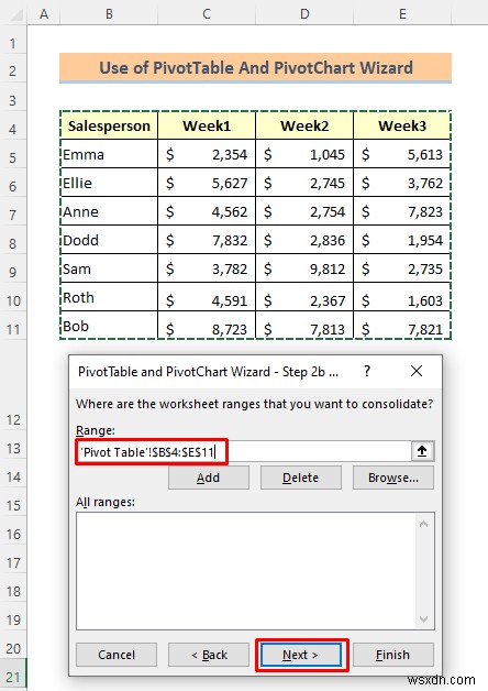 Excel में तालिका को सूची में कैसे बदलें (3 त्वरित तरीके)