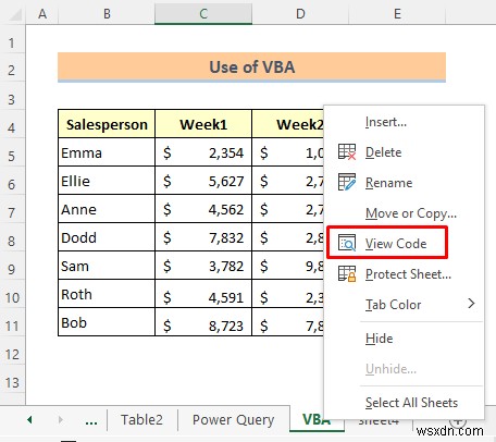 Excel में तालिका को सूची में कैसे बदलें (3 त्वरित तरीके)