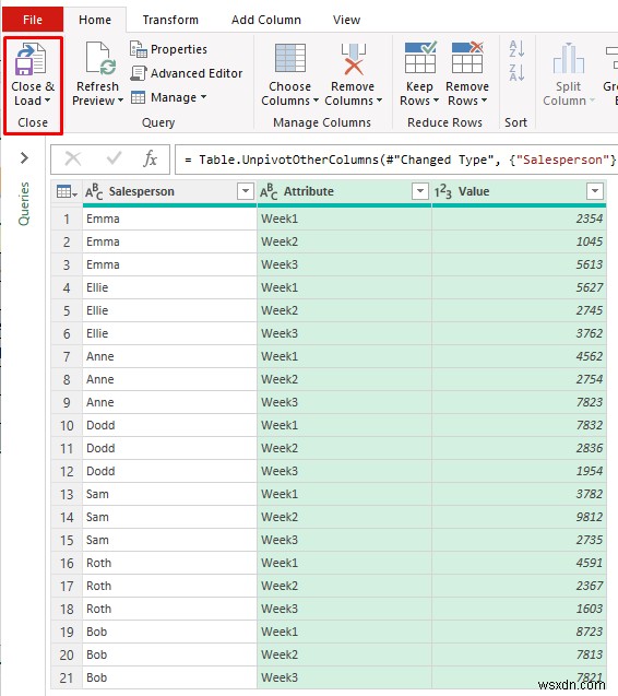 Excel में तालिका को सूची में कैसे बदलें (3 त्वरित तरीके)