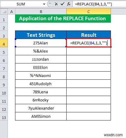 Excel में पहले 3 अक्षर कैसे निकालें (4 तरीके)