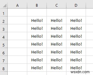 VBA एक्सेल में कॉलम नंबर के आधार पर रेंज का उपयोग करने के लिए (4 तरीके)