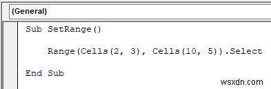 VBA एक्सेल में कॉलम नंबर के आधार पर रेंज का उपयोग करने के लिए (4 तरीके)