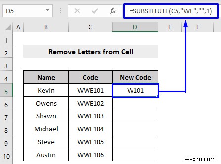 Excel में सेल से अक्षरों को कैसे निकालें (10 तरीके)