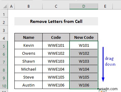 Excel में सेल से अक्षरों को कैसे निकालें (10 तरीके)