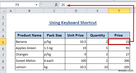 Excel में फॉर्मूला कैसे साफ़ करें (7+ तरीके)