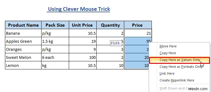 Excel में फॉर्मूला कैसे साफ़ करें (7+ तरीके)