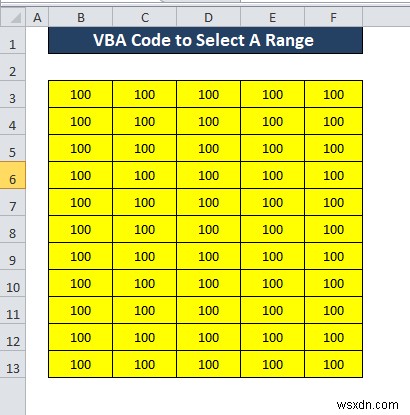 कॉलम चुनने के लिए VBA कैसे लागू करें (3 तरीके)