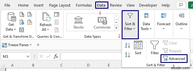 Excel उन्नत फ़िल्टर काम नहीं कर रहा है (2 कारण और समाधान)