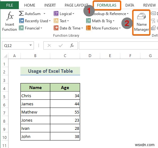 Excel में एक डायनामिक चार्ट रेंज बनाएं (2 तरीके)