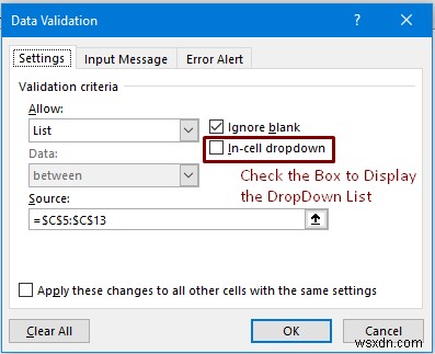 Excel ड्रॉप डाउन लिस्ट काम नहीं कर रही (8 मुद्दे और समाधान)