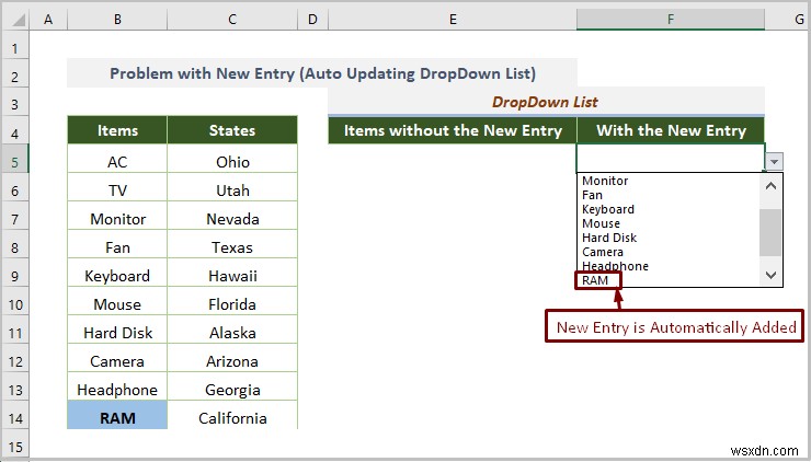 Excel ड्रॉप डाउन लिस्ट काम नहीं कर रही (8 मुद्दे और समाधान)