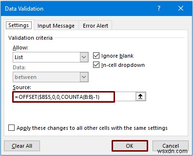 Excel ड्रॉप डाउन लिस्ट काम नहीं कर रही (8 मुद्दे और समाधान)