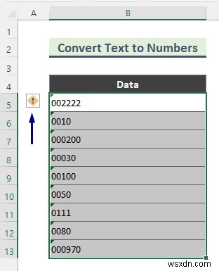 Excel से 0 कैसे निकालें (7 तरीके)