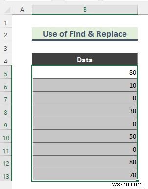 Excel से 0 कैसे निकालें (7 तरीके)