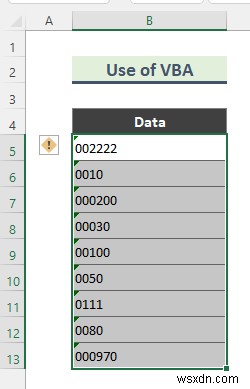 Excel से 0 कैसे निकालें (7 तरीके)