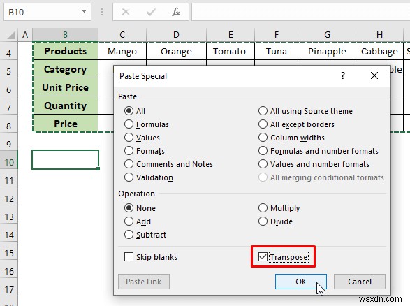 Excel में क्षैतिज डेटा कैसे फ़िल्टर करें (3 तरीके)