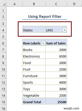 Excel Pivot Table को कैसे फ़िल्टर करें (8 प्रभावी तरीके)