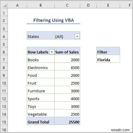 Excel Pivot Table को कैसे फ़िल्टर करें (8 प्रभावी तरीके)