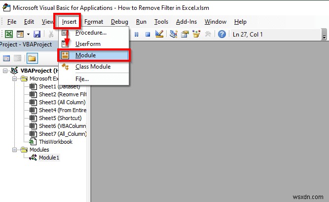 Excel में फ़िल्टर कैसे निकालें (5 आसान और त्वरित तरीके)