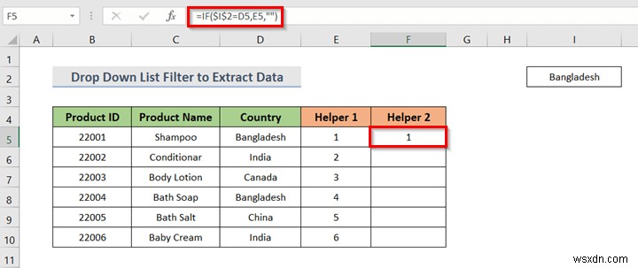 Excel में फ़िल्टर के साथ ड्रॉप डाउन सूची कैसे बनाएं (7 तरीके)