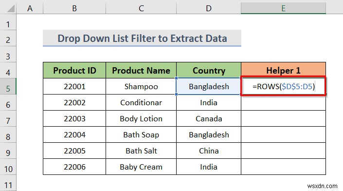 Excel में फ़िल्टर के साथ ड्रॉप डाउन सूची कैसे बनाएं (7 तरीके)