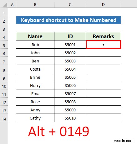 Excel में क्रमांकित सूची कैसे बनाएं (8 तरीके)