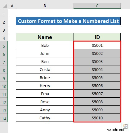 Excel में क्रमांकित सूची कैसे बनाएं (8 तरीके)