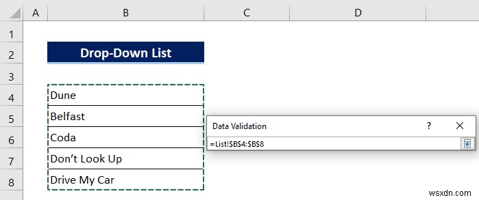 Excel में एक सेल के भीतर सूची कैसे बनाएं (3 त्वरित तरीके)