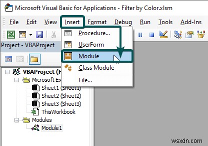 Excel में रंग के आधार पर कैसे फ़िल्टर करें (2 उदाहरण)