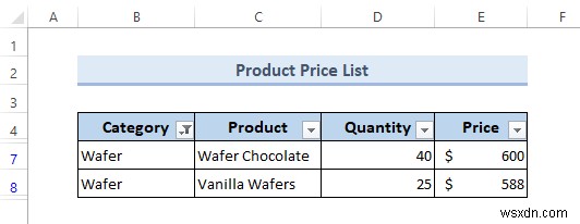 Excel में फ़िल्टर कैसे जोड़ें (4 तरीके)