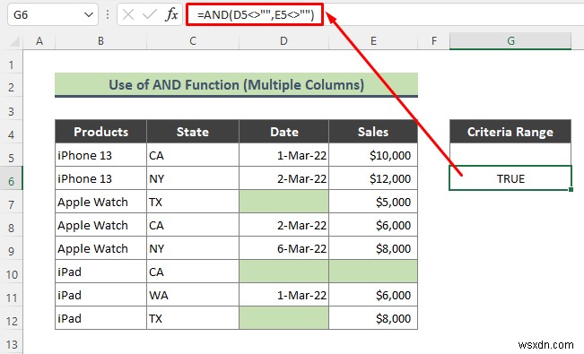 Excel में ब्लैंक सेल्स को बहिष्कृत करने के लिए उन्नत फ़िल्टर का उपयोग कैसे करें (3 आसान ट्रिक्स)