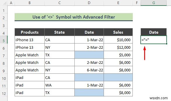 Excel में ब्लैंक सेल्स को बहिष्कृत करने के लिए उन्नत फ़िल्टर का उपयोग कैसे करें (3 आसान ट्रिक्स)