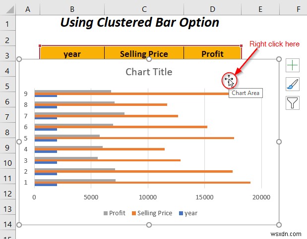 Excel में दो बार ग्राफ़ को कैसे संयोजित करें (5 तरीके)