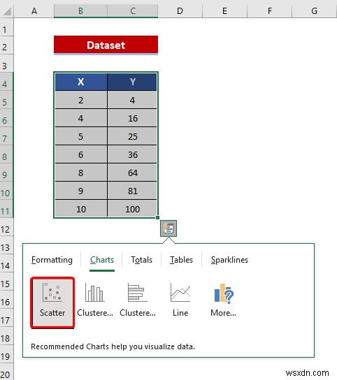 Excel में अलग-अलग X अक्ष के साथ ग्राफ़ को कैसे संयोजित करें