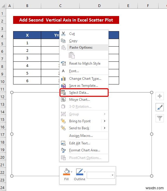 Excel में अलग-अलग X अक्ष के साथ ग्राफ़ को कैसे संयोजित करें