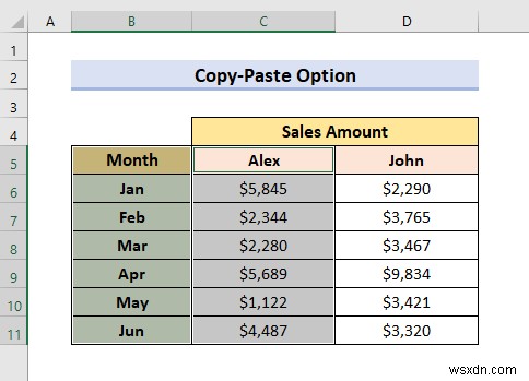 Excel में दो लाइन ग्राफ़ को कैसे संयोजित करें (3 तरीके)