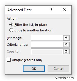 Excel में किसी अन्य स्थान पर कॉपी करने के लिए उन्नत फ़िल्टर कैसे लागू करें