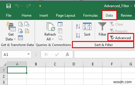 Excel में किसी अन्य स्थान पर कॉपी करने के लिए उन्नत फ़िल्टर कैसे लागू करें