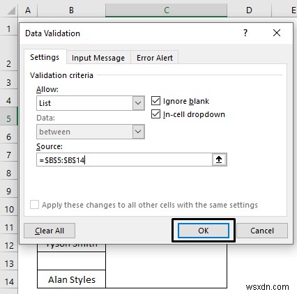 Excel में डेटा सत्यापन सूची से रिक्त स्थान कैसे निकालें (5 तरीके)