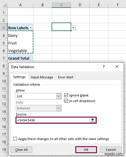 Excel में अद्वितीय मानों के साथ ड्रॉप डाउन सूची कैसे बनाएं (4 तरीके)