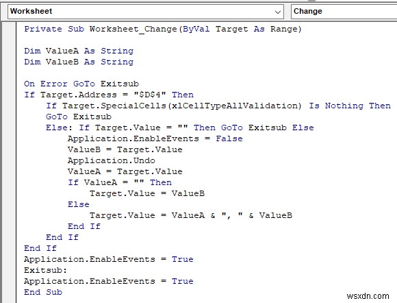 VBA एक्सेल में ड्रॉप डाउन लिस्ट से वैल्यू सिलेक्ट करने के लिए (2 तरीके)